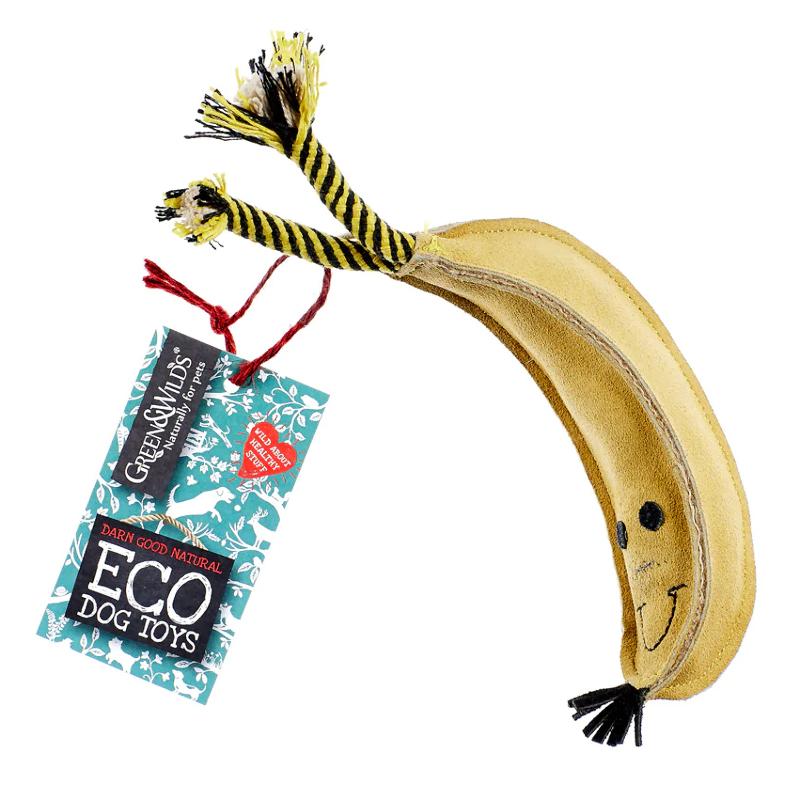 Janice pude Turbulens Green & Wilds Barry the Banana Banan 23cm Eco Toy - Nalas Shop